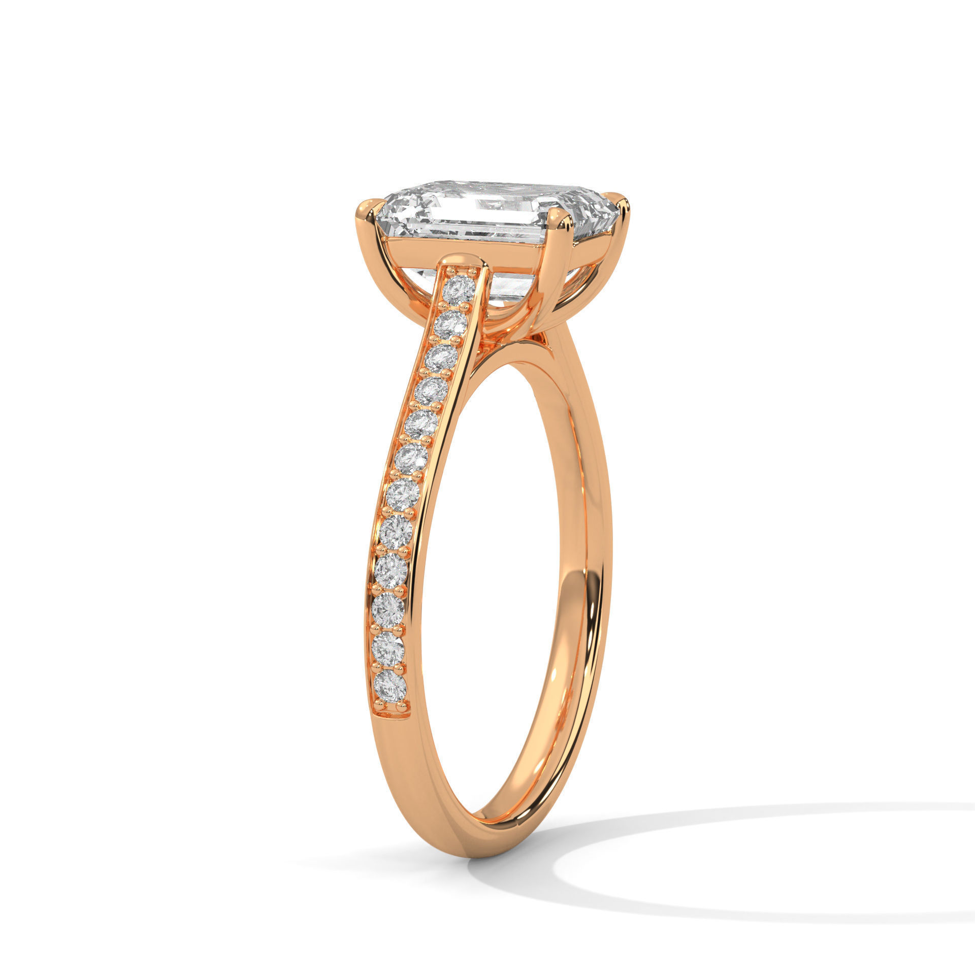 solitaire ring with detail images and 360 render videos 76 3D print model_3