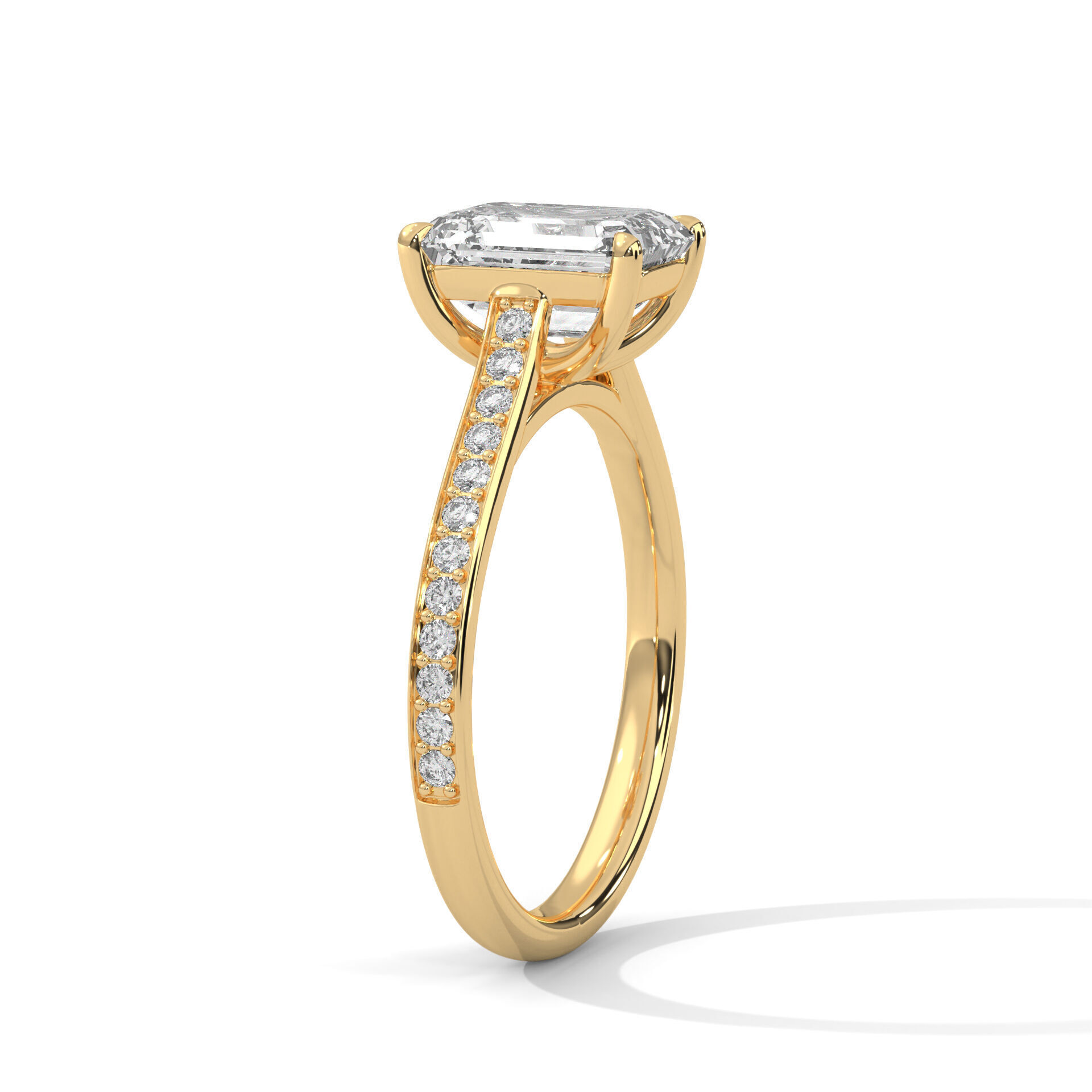 solitaire ring with detail images and 360 render videos 76 3D print model_4