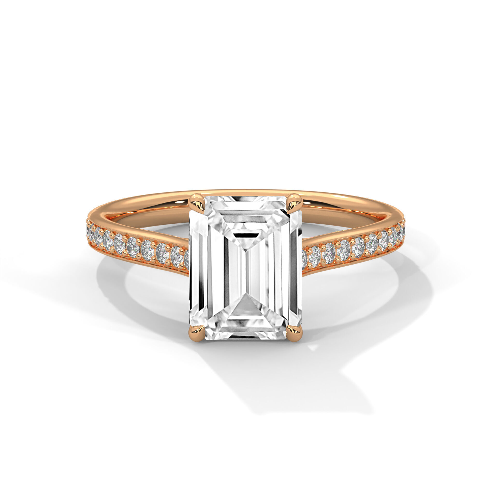 solitaire ring with detail images and 360 render videos 76 3D print model_1