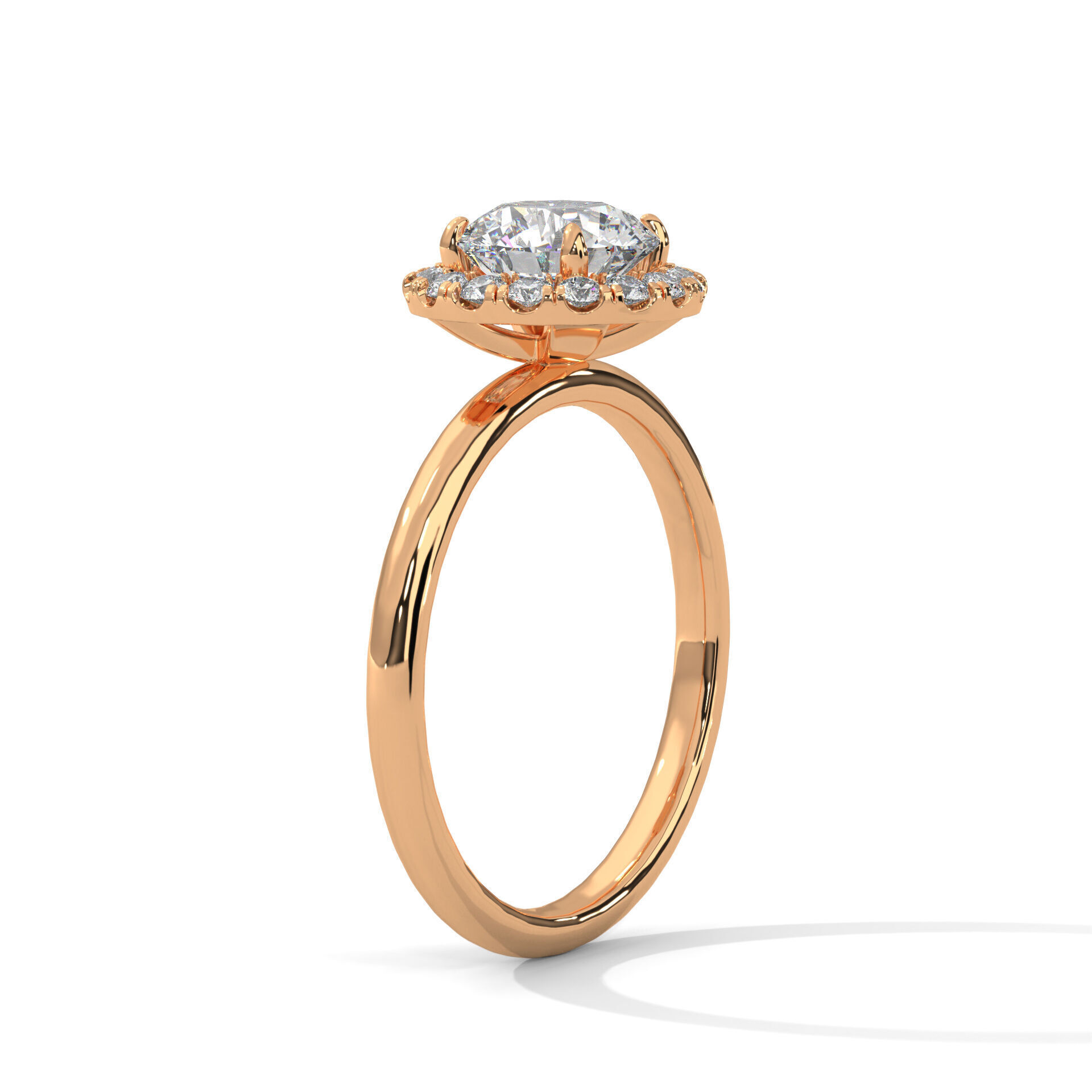 solitaire ring with detail images and 360 render videos 74 3D print model_4