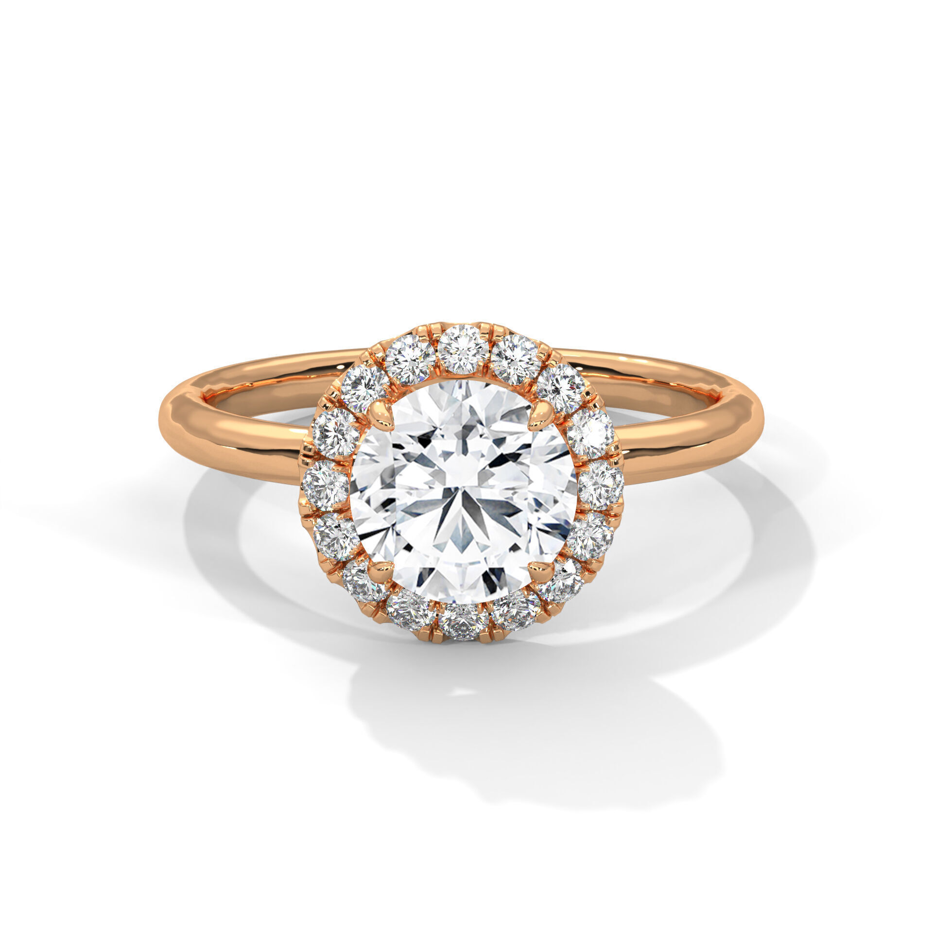 solitaire ring with detail images and 360 render videos 74 3D print model_1