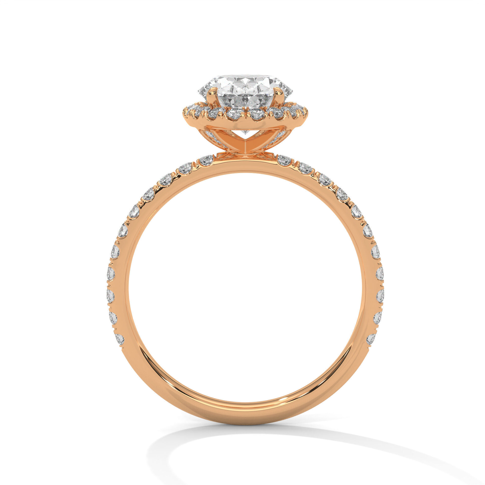 solitaire ring with detail images and 360 render videos 71 3D print model_7