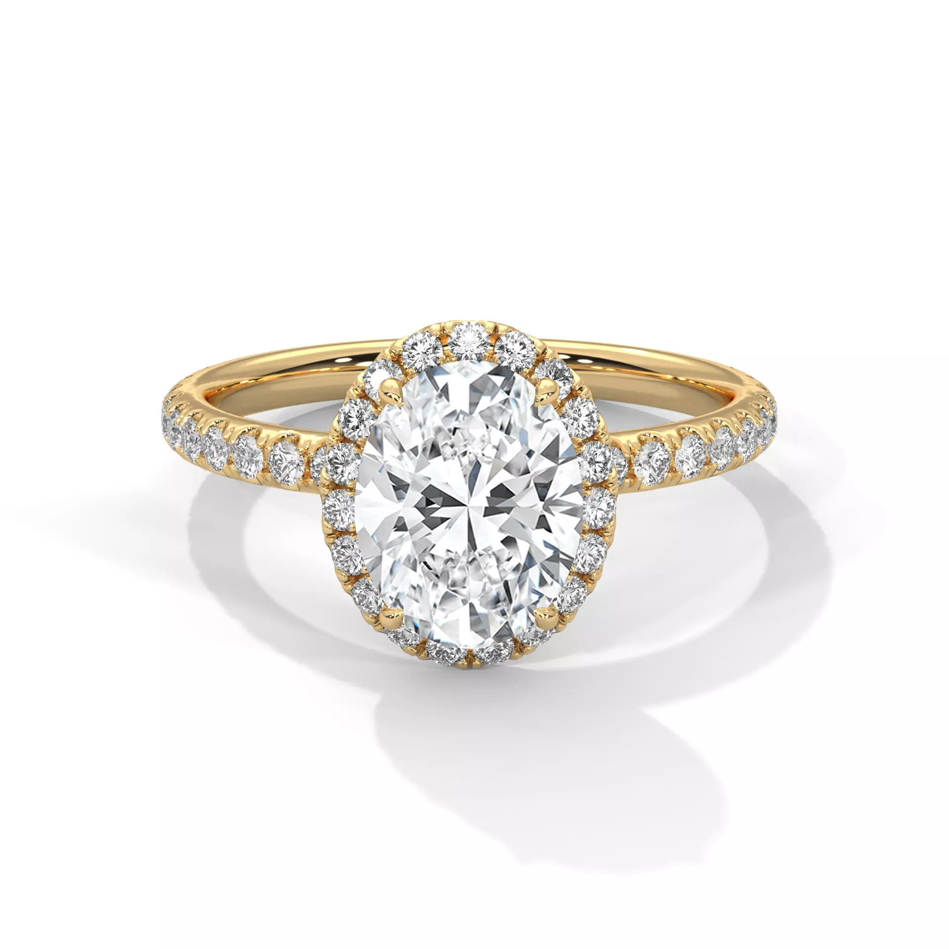 solitaire ring with detail images and 360 render videos 71 3D print model_0