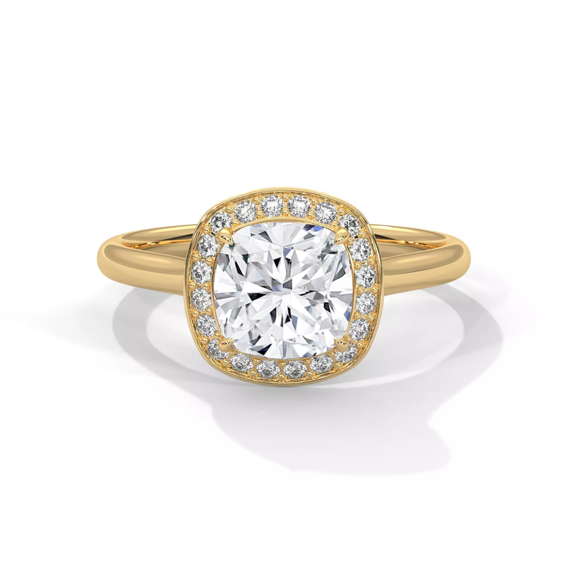 solitaire ring with detail images and 360 render videos 63 3D print model_0