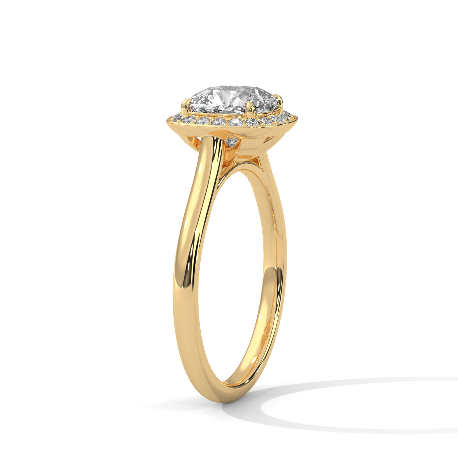solitaire ring with detail images and 360 render videos 63 3D print model_3