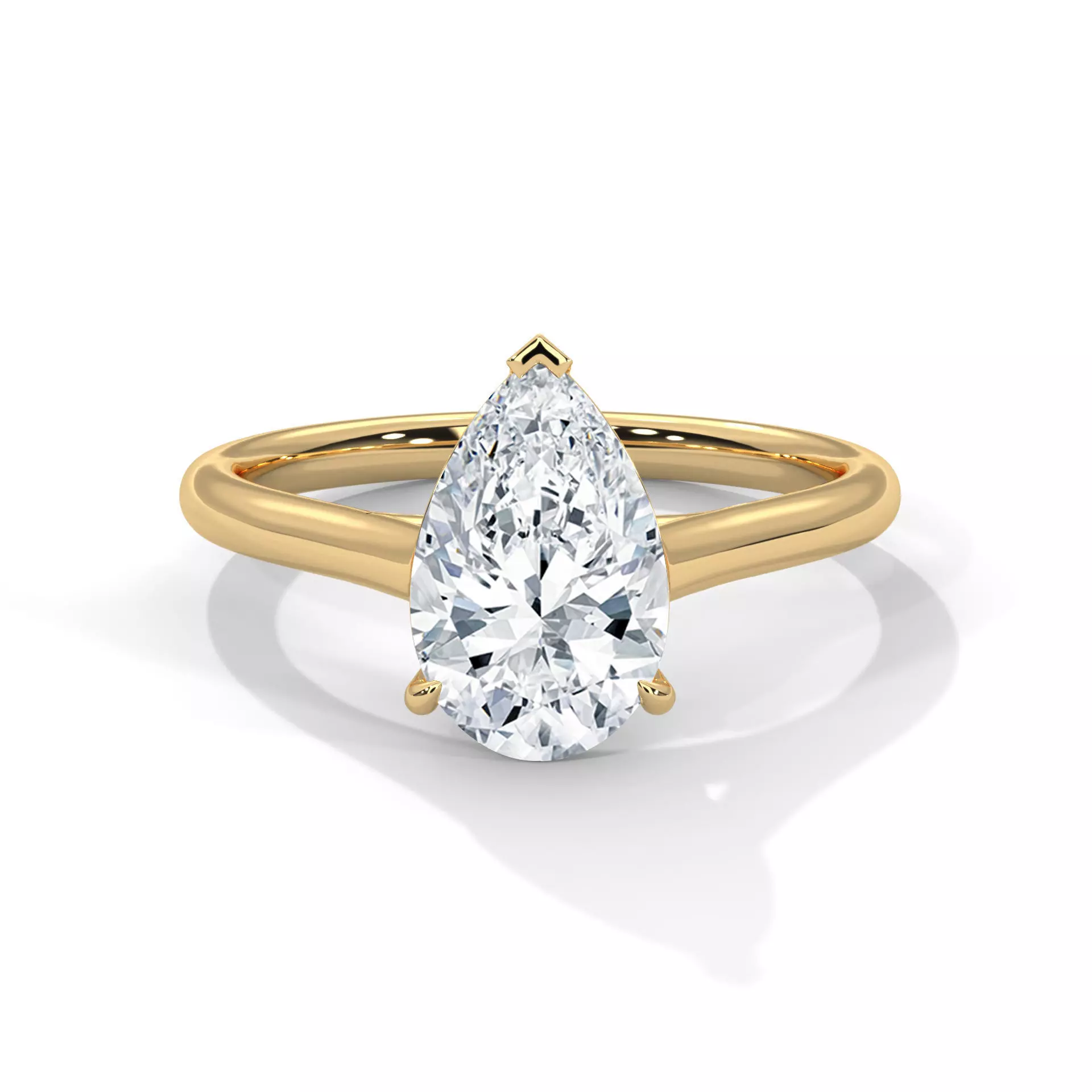 solitaire ring with detail images and 360 render videos 59 3D print model_0