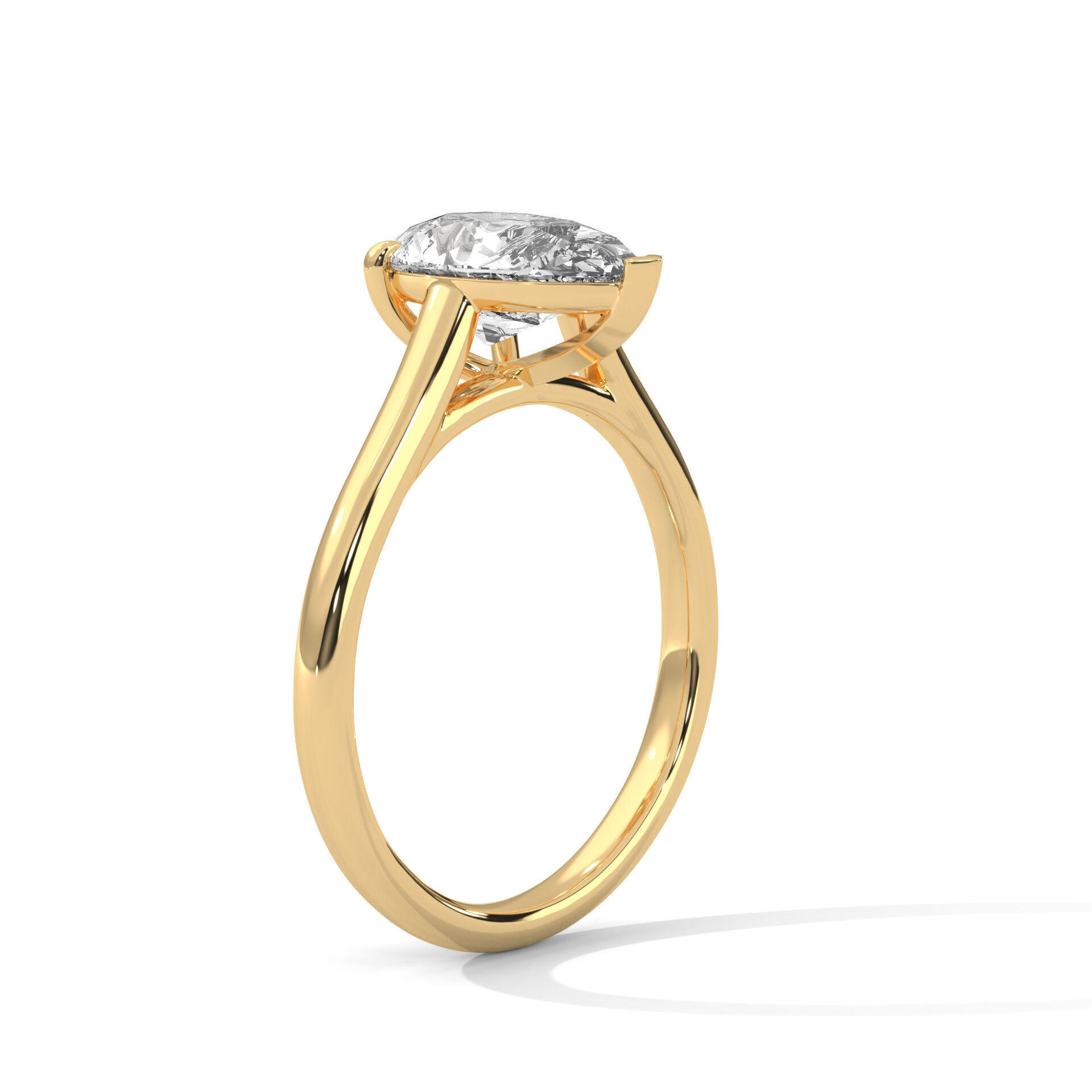 solitaire ring with detail images and 360 render videos 59 3D print model_3