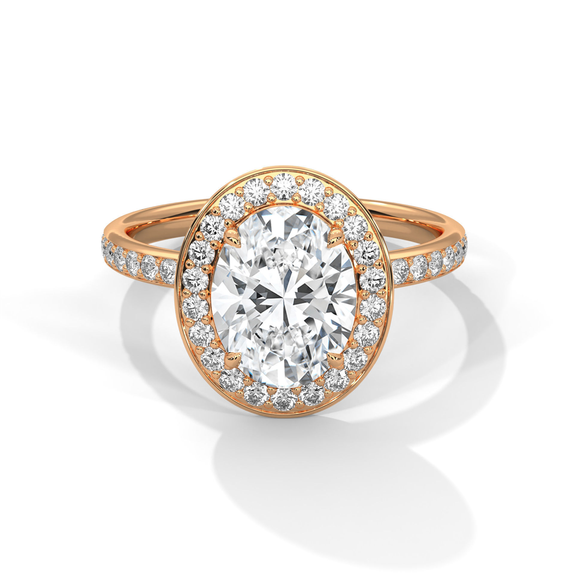 solitaire ring with detail images and 360 render videos 53 3D print model_1