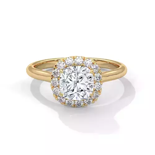 solitaire ring with detail images and 360 render videos 51