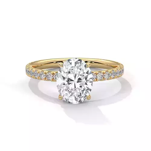 solitaire ring with detail images and 360 render videos 38