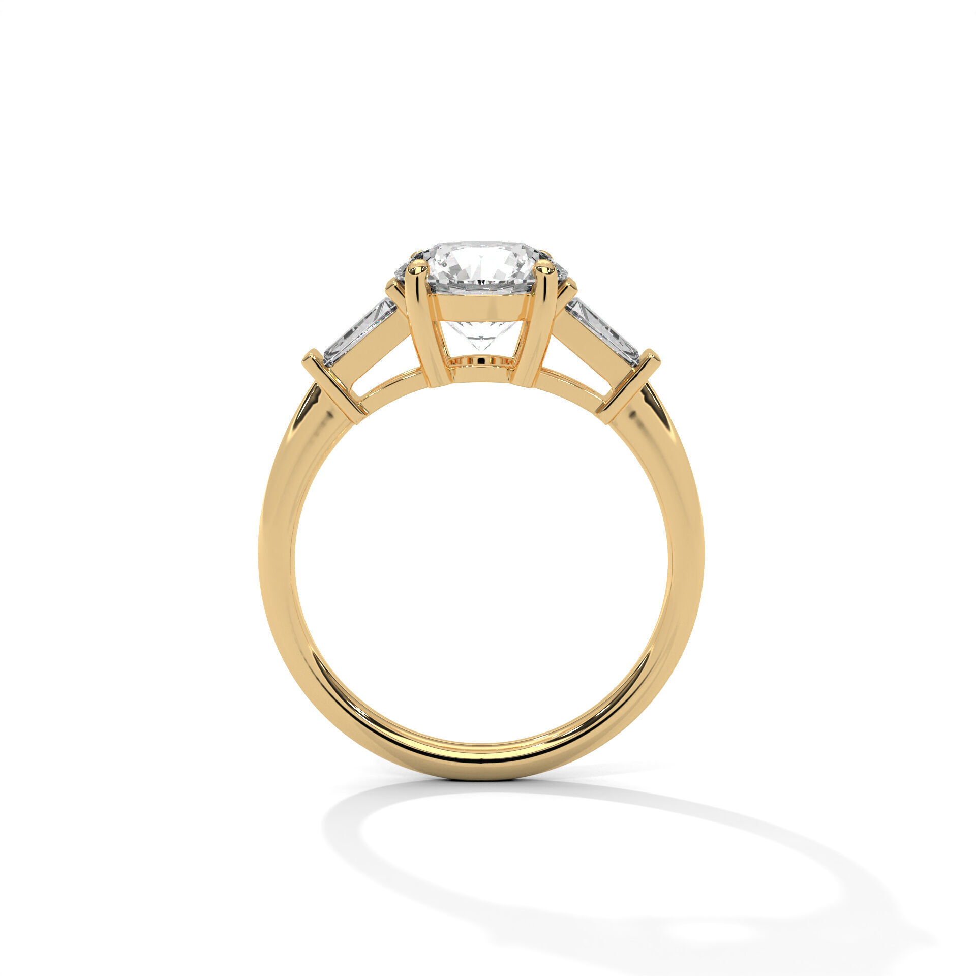 solitaire ring with detail images and 360 render videos 36 3D print model_6