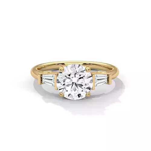 solitaire ring with detail images and 360 render videos 36 3D print model