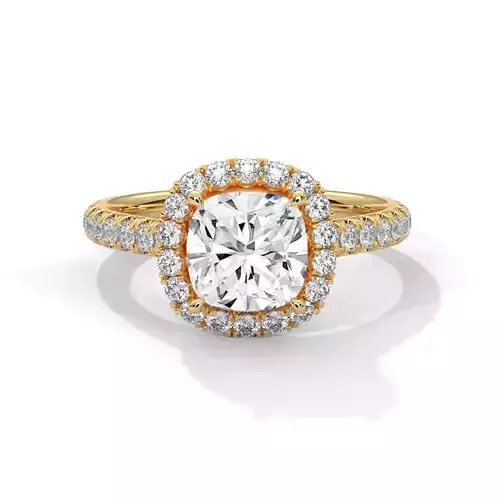 solitaire ring with detail images and 360 render videos 34 3D print model