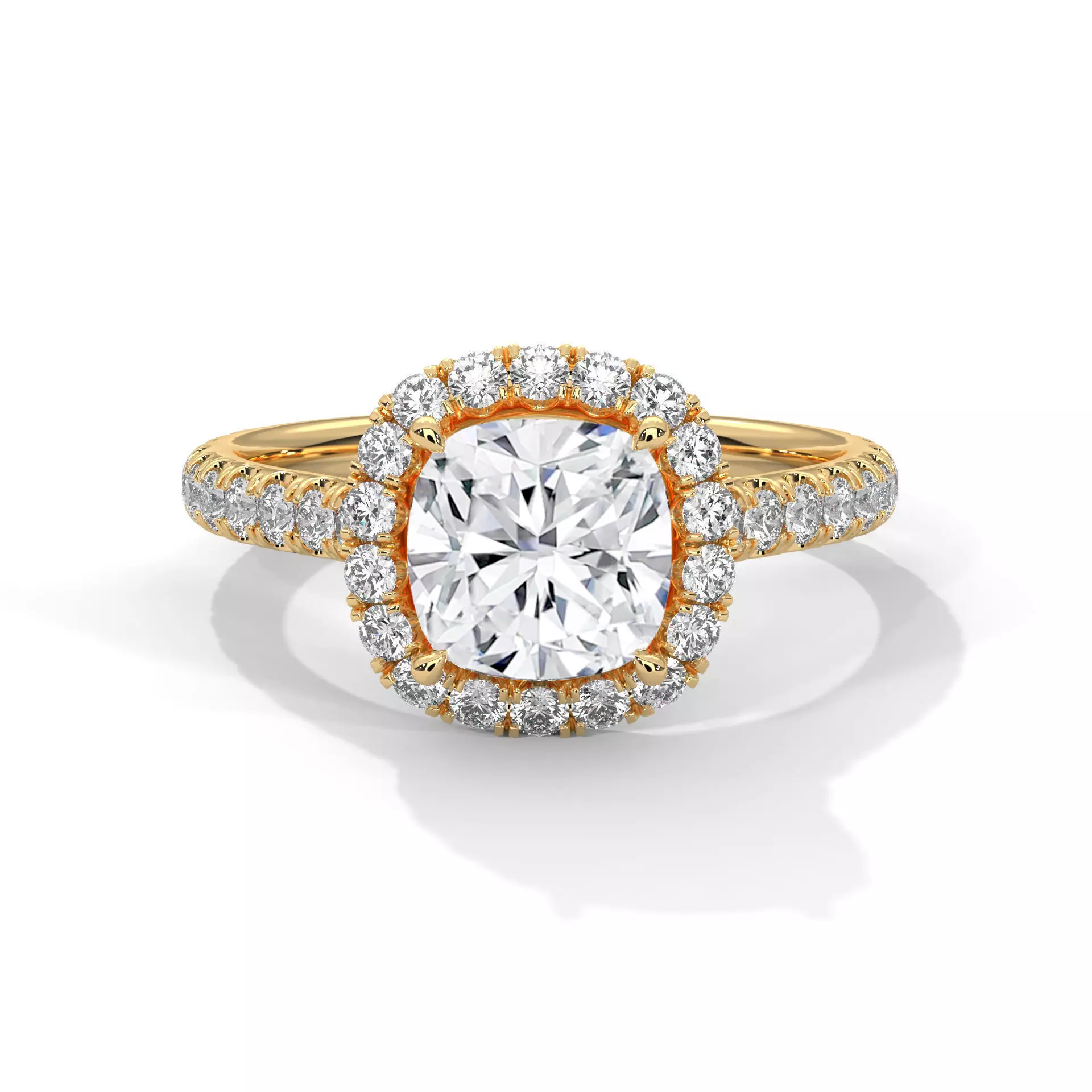 solitaire ring with detail images and 360 render videos 34 3D print model_0