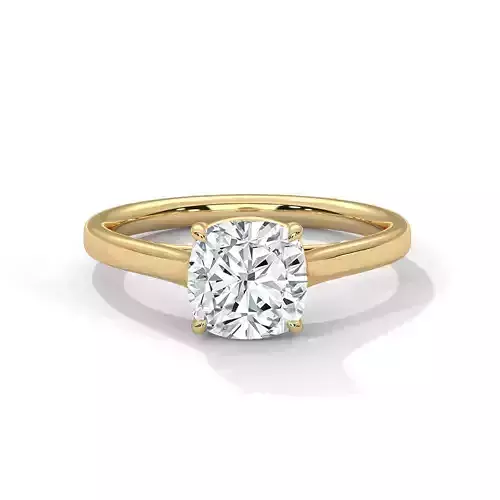 solitaire ring with detail images and 360 render videos 30 3D print model