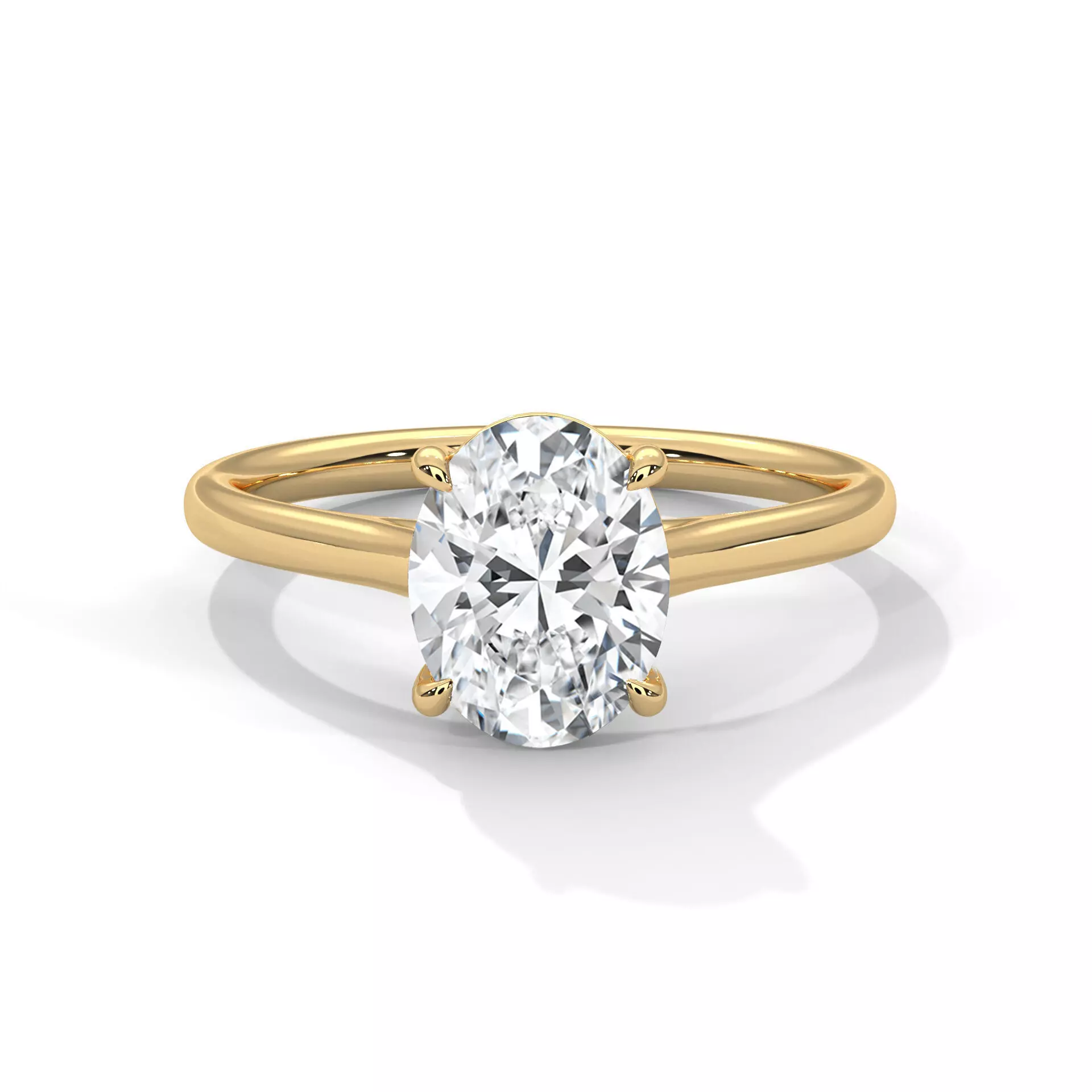solitaire ring with detail images and 360 render videos 23 3D print model_0