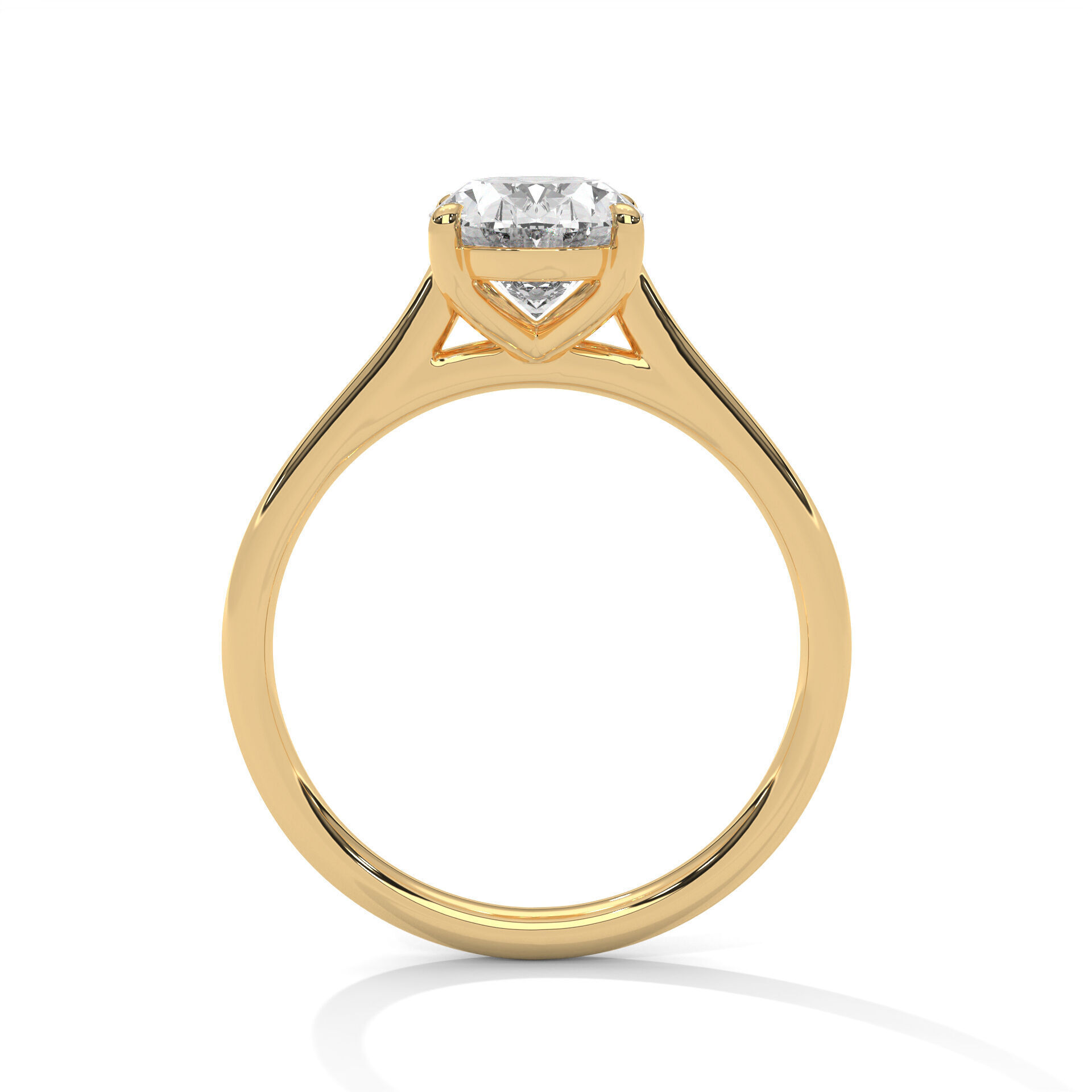 solitaire ring with detail images and 360 render videos 23 3D print model_6