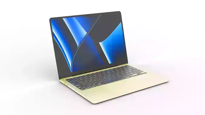 Apple MacBook Air 2024 Starlight color