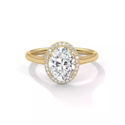 solitaire ring with detail images and 360 render videos 15 3D print model