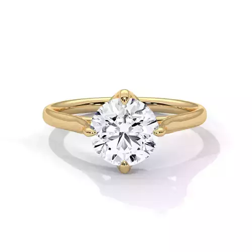 solitaire ring with detail images and 360 render videos 11 3D print model