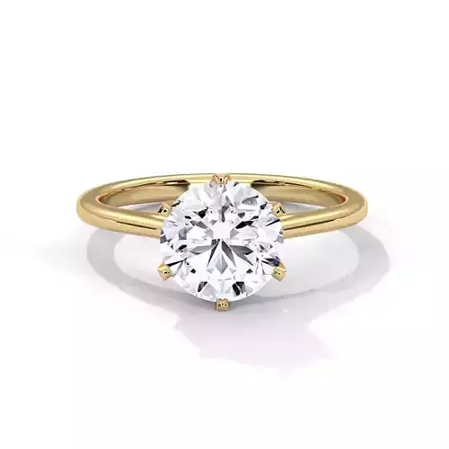 solitaire ring with detail images and 360 render videos 106 3D print model