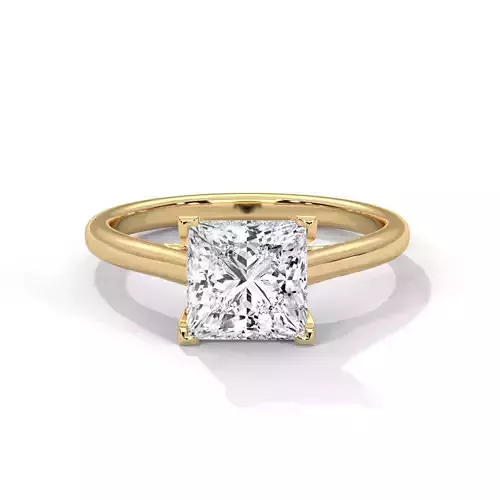 solitaire ring with detail images and 360 render videos 103 3D print model