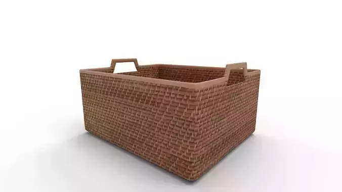 Modern Weave Harvest Basket