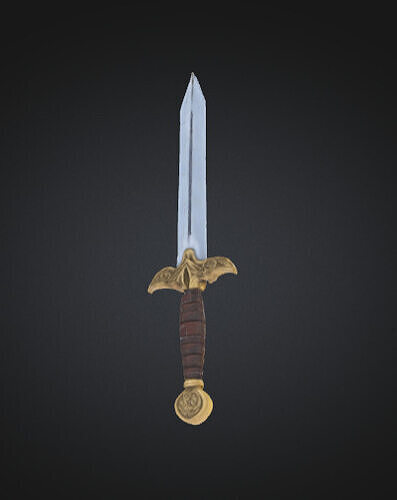 sword 3D model