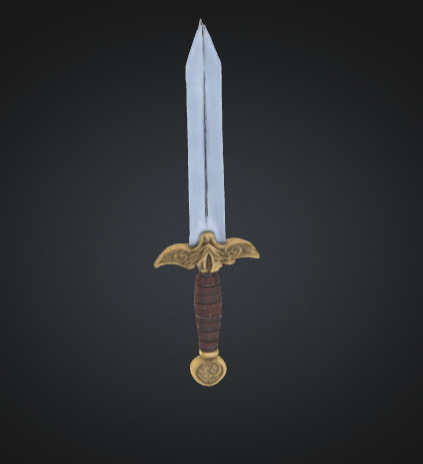 sword 3D model_1