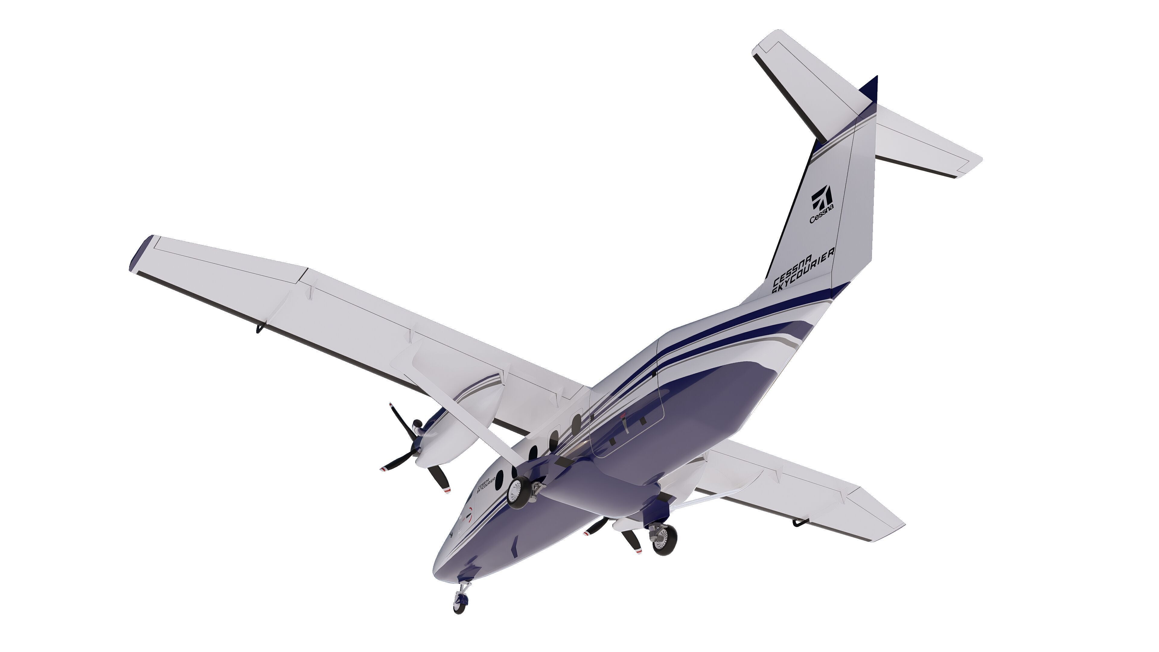 Cessna 408 SkyCourier 3D model_3