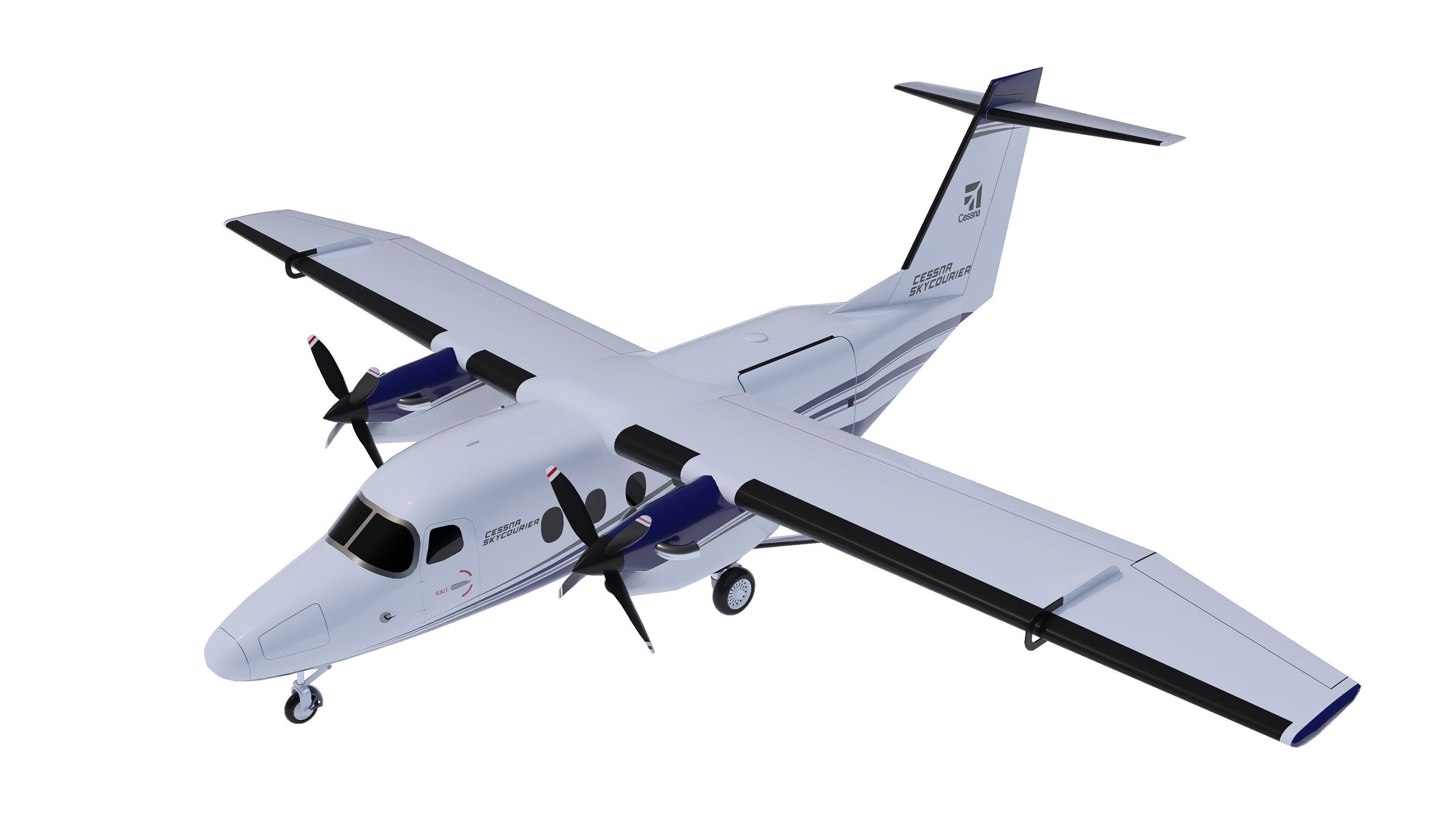 Cessna 408 SkyCourier 3D model_15