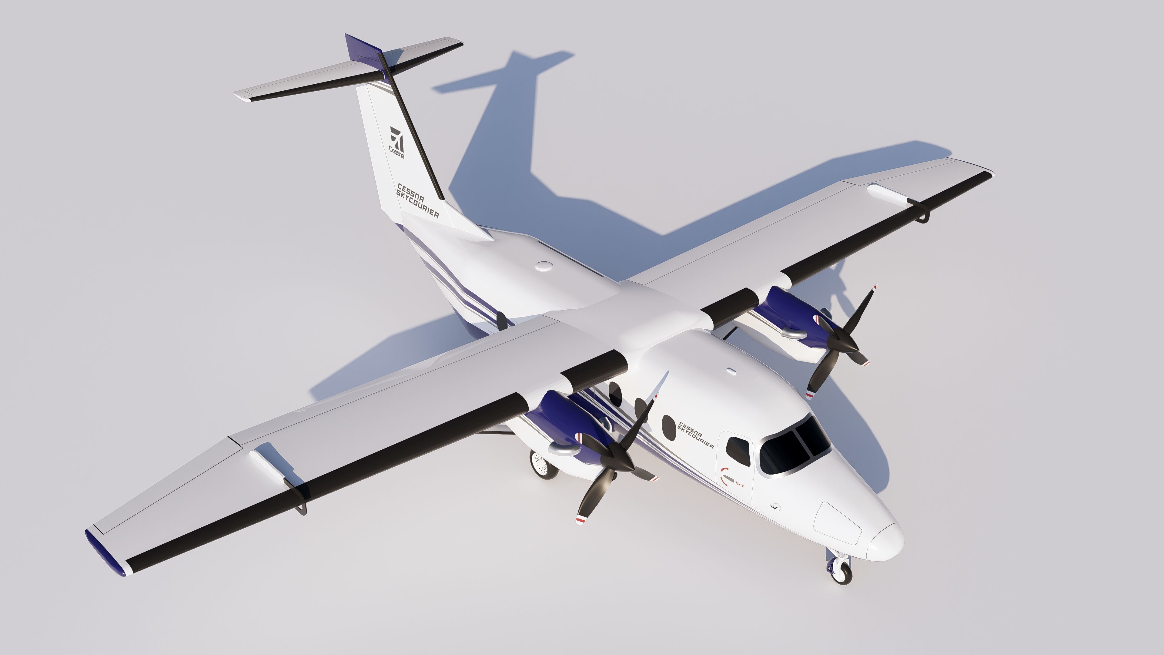 Cessna 408 SkyCourier 3D model_22