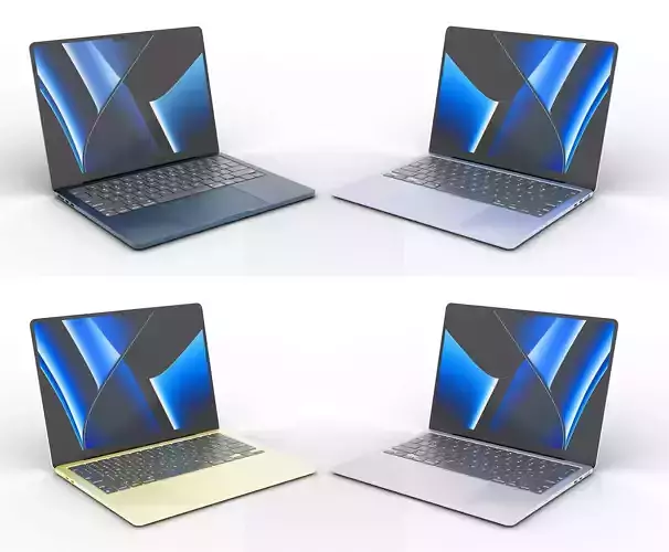 Apple MacBook Air 2024 All Colors Collection