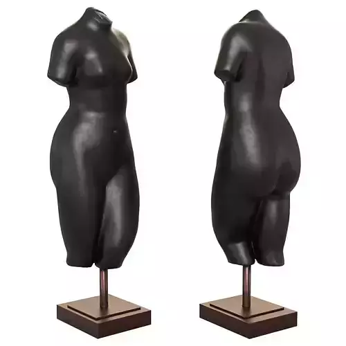 Sculpture of a female torso