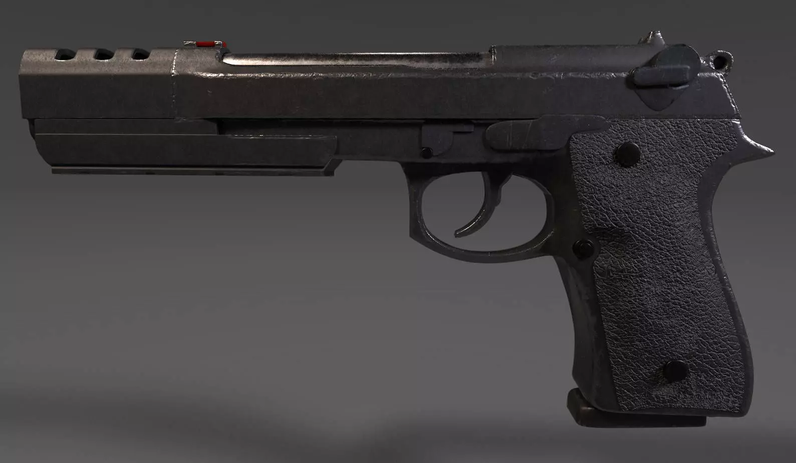 Custom Beretta 3D model_0