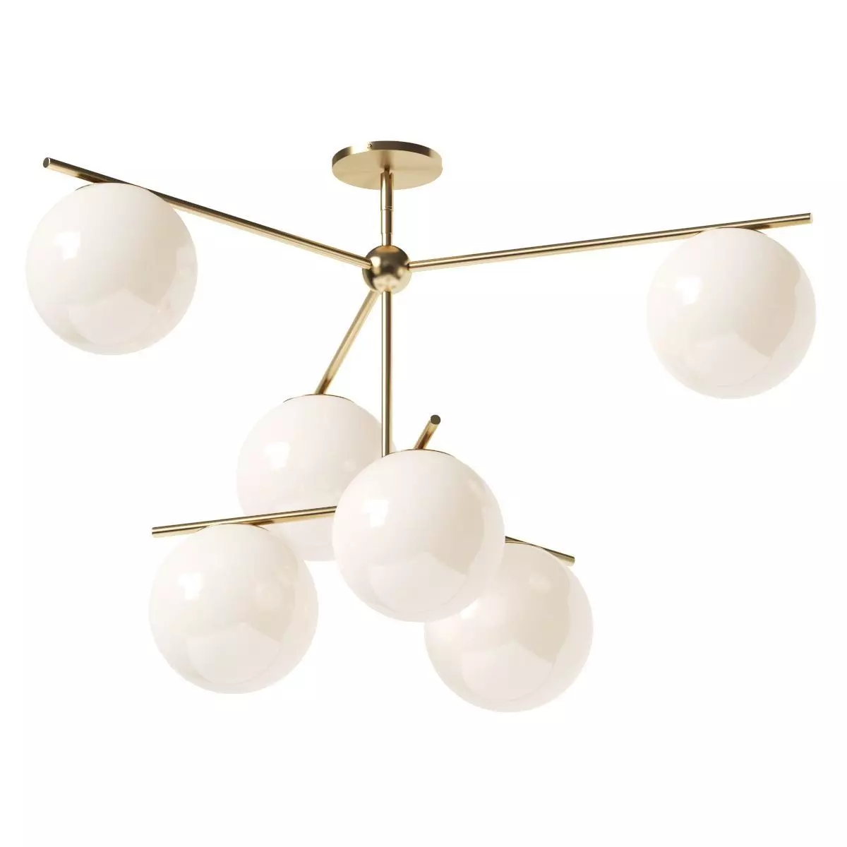 West Elm - Sphere and Stem 3D model_0