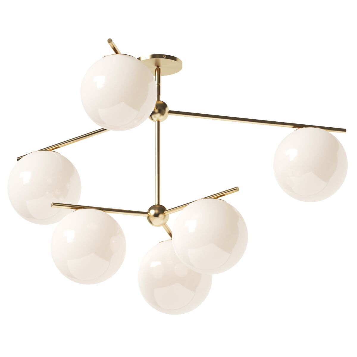 West Elm - Sphere and Stem 3D model_1