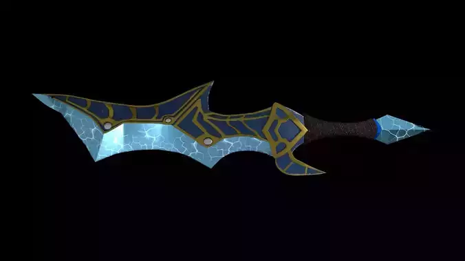 World of Warcraft Cercenadora  Bloodthirsty Gladiators Slicer 3D model