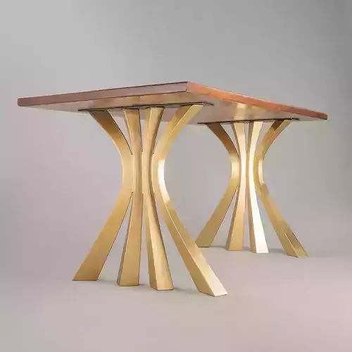 Wooden Table Artistic