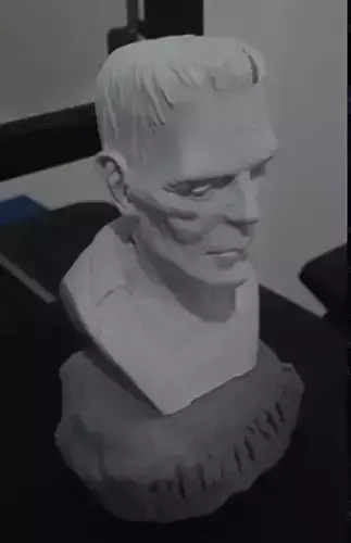 Frankenstein - Classic Bust 3D Print Model