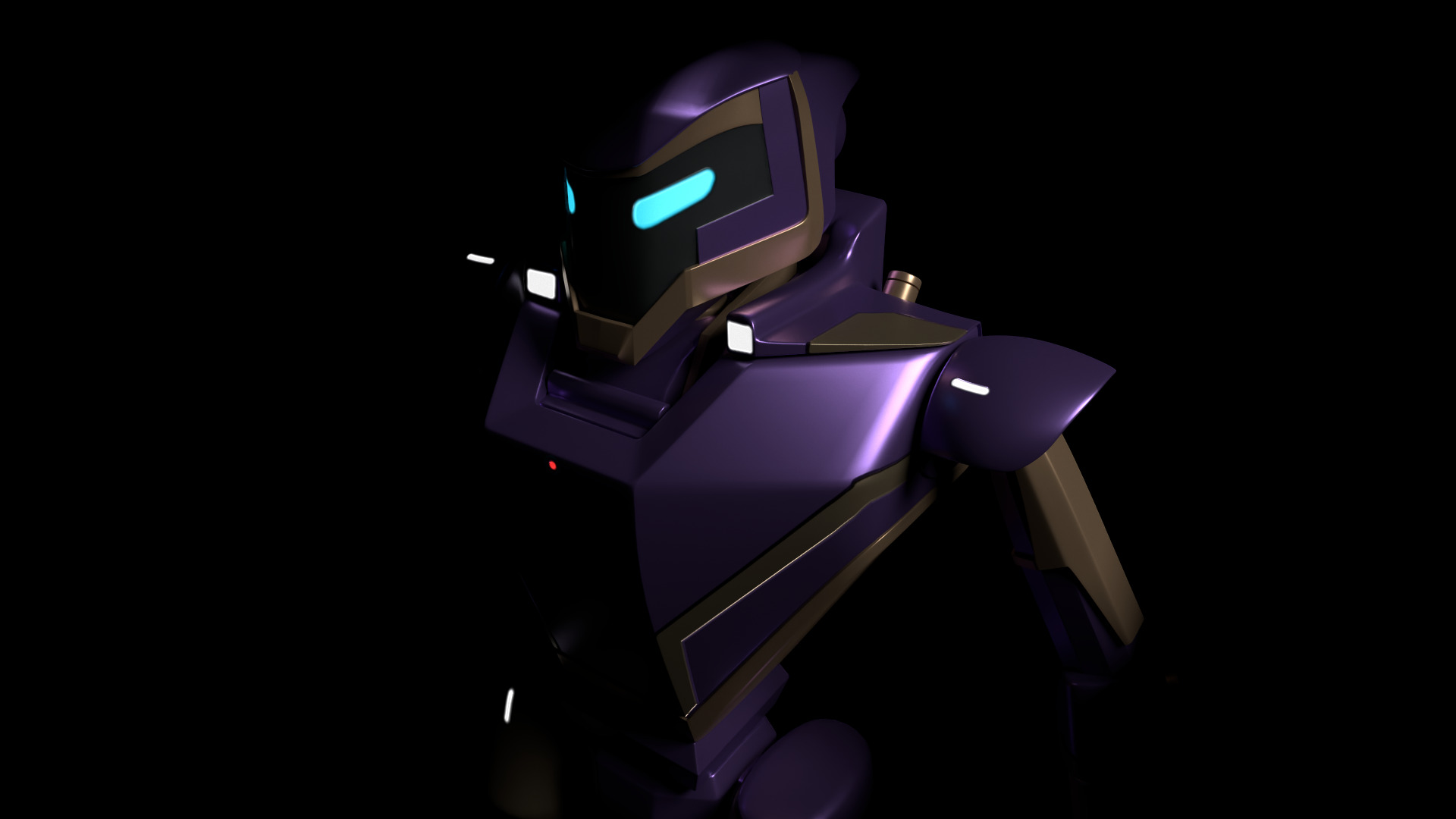 Homeserving Robot 3D print model_4