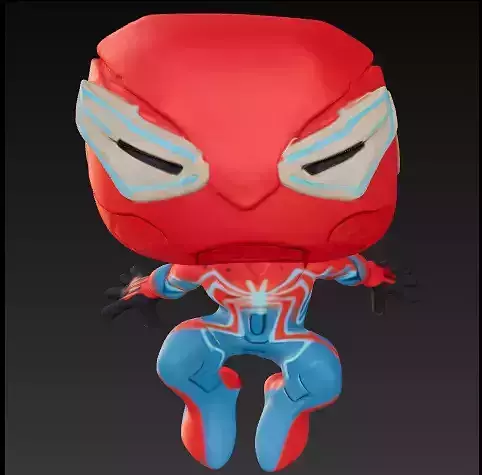 Spiderman traje de velocidad funko pop