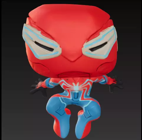 Spiderman traje de velocidad funko pop Free 3D print model_0