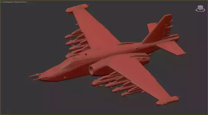 Su-25SM3 3D print model