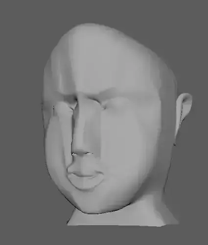 Poor Head Free 3D model