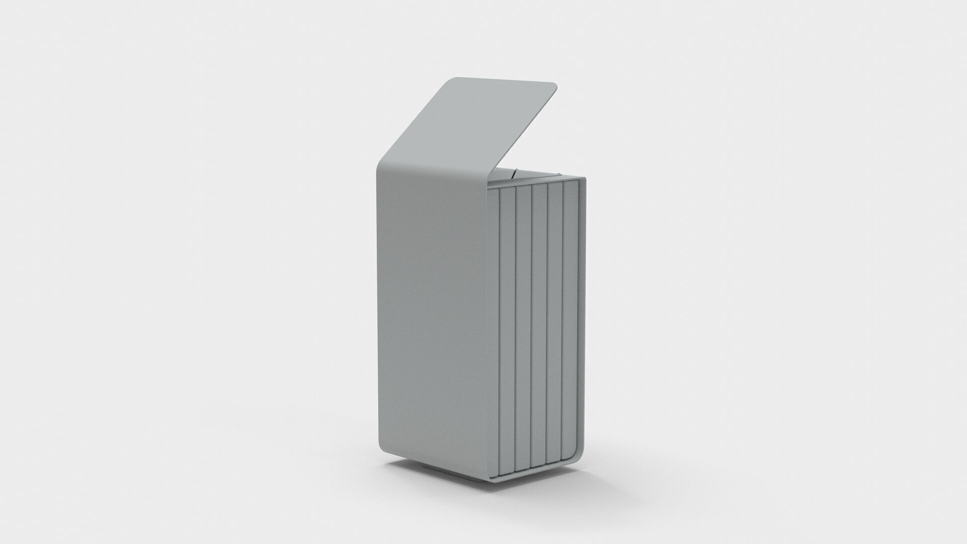 METALCO YES LITTER BIN COLLECTION 3D model_36