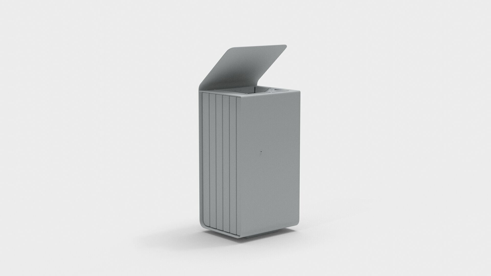 METALCO YES LITTER BIN COLLECTION 3D model_37