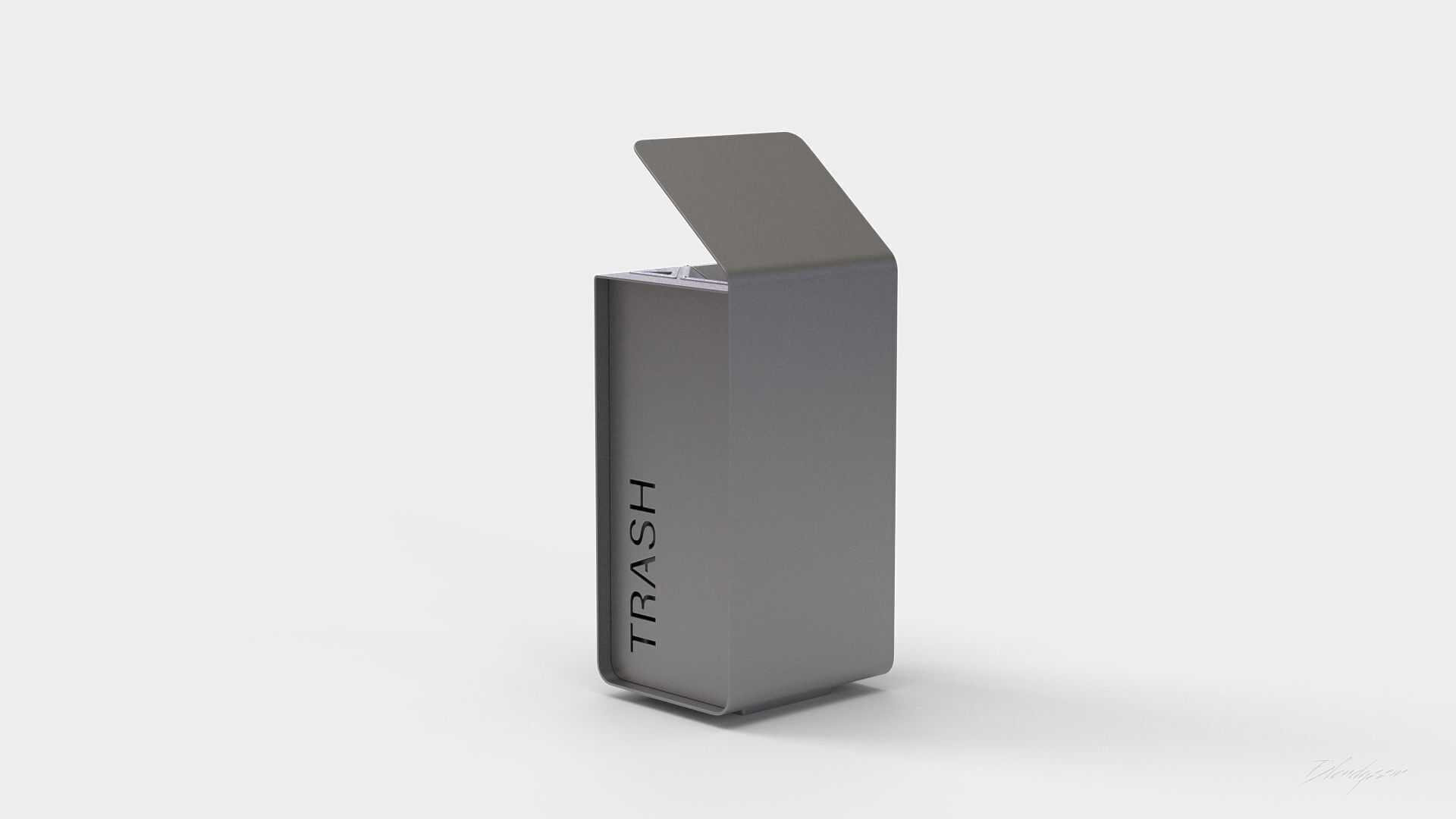 METALCO YES LITTER BIN COLLECTION 3D model_17