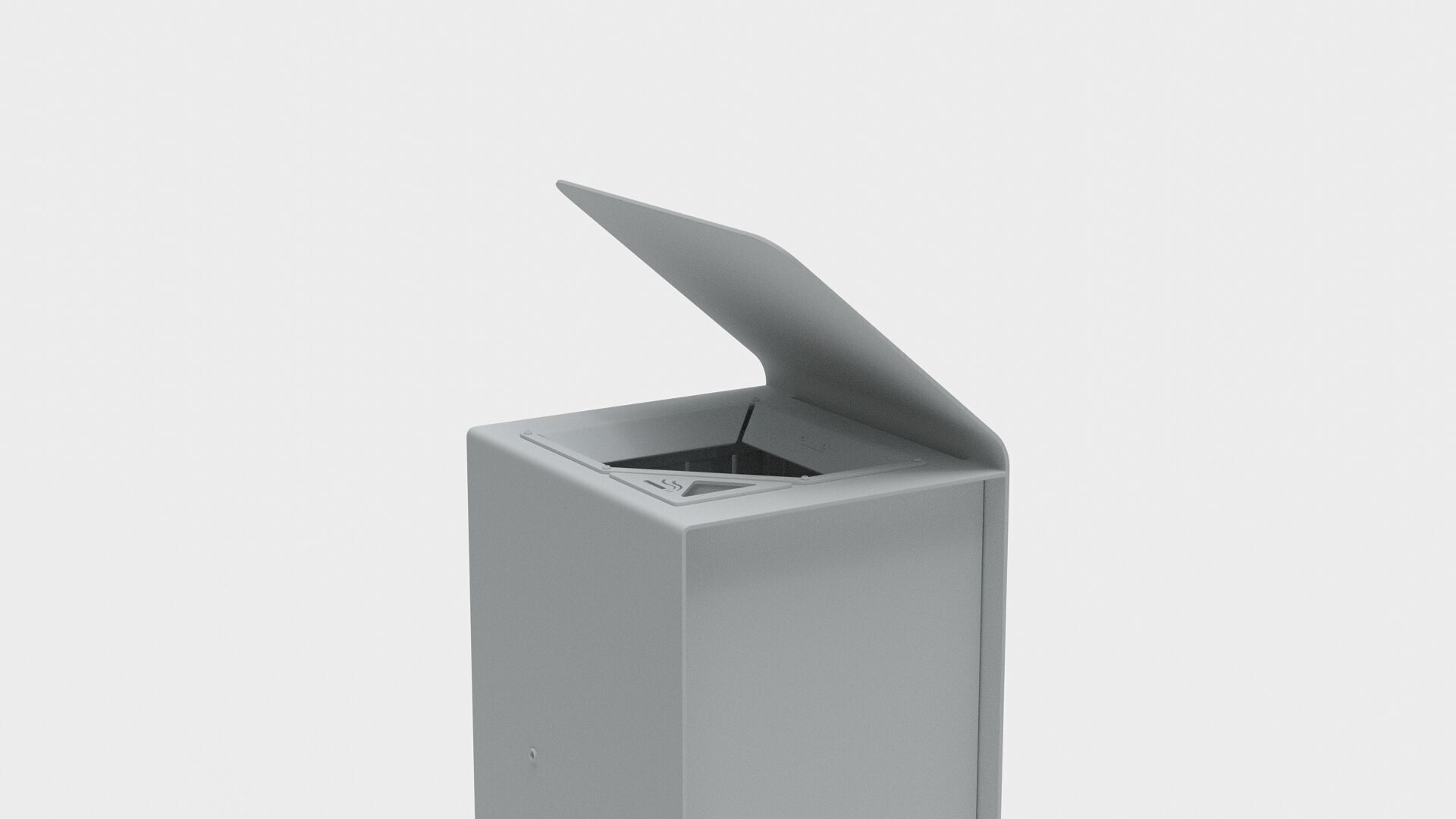 METALCO YES LITTER BIN COLLECTION 3D model_33