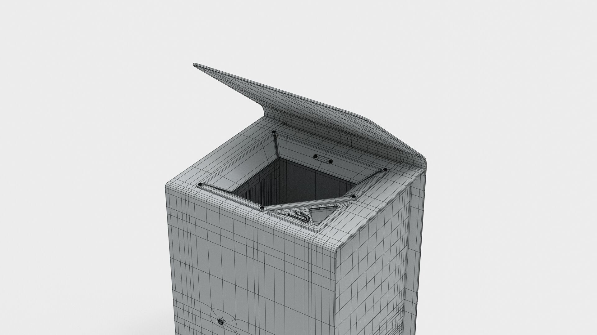 METALCO YES LITTER BIN COLLECTION 3D model_27